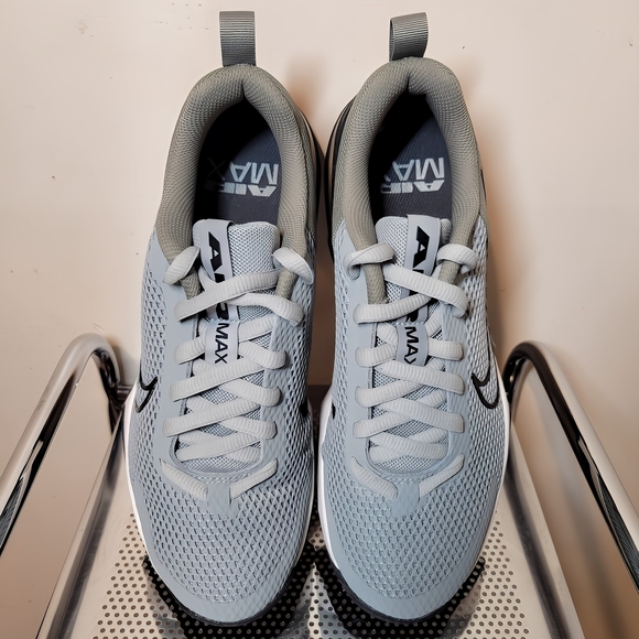 Men Nike Air Max Alpha Trainer 6 Shoes Anthracite/White FQ1833-007 Size 9 - Picture 5 of 10